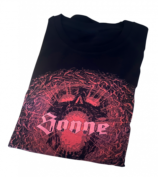 SONNE Unisex T-Shirt mit vierfarbigem Druck