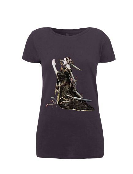 Damen Shirt | Mantis | weinrot